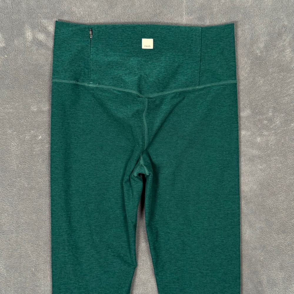 Vuori Clean Elevation Legging M Moss Green Teal Heathered High Rise 7/8 Yoga Gym - Picture 2 of 12